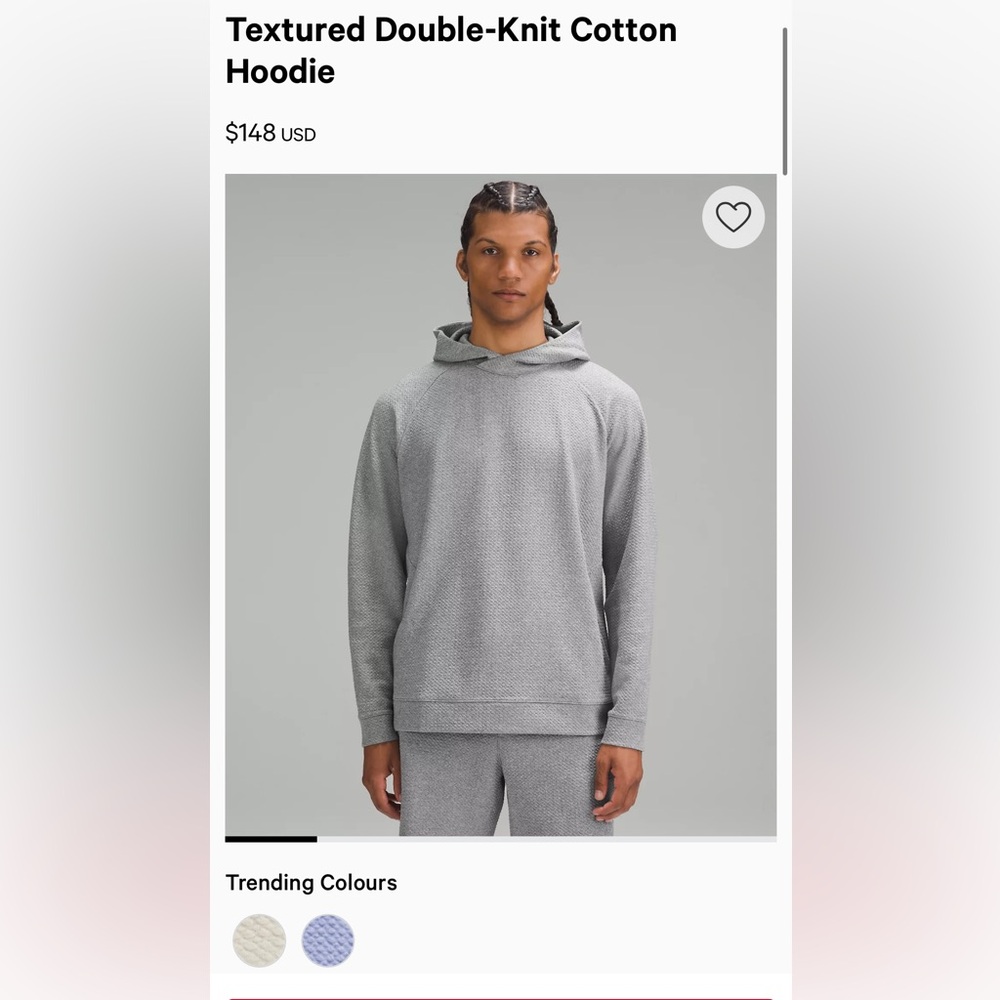 lululemon athletica Gray Hoodie